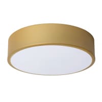 UNAR Lampa sufitowa - Ø 20 cm - LED Dim. - 1x12W 2700K - 3 StepDim - Matt Gold / Brass 79185/20/02 Lucide